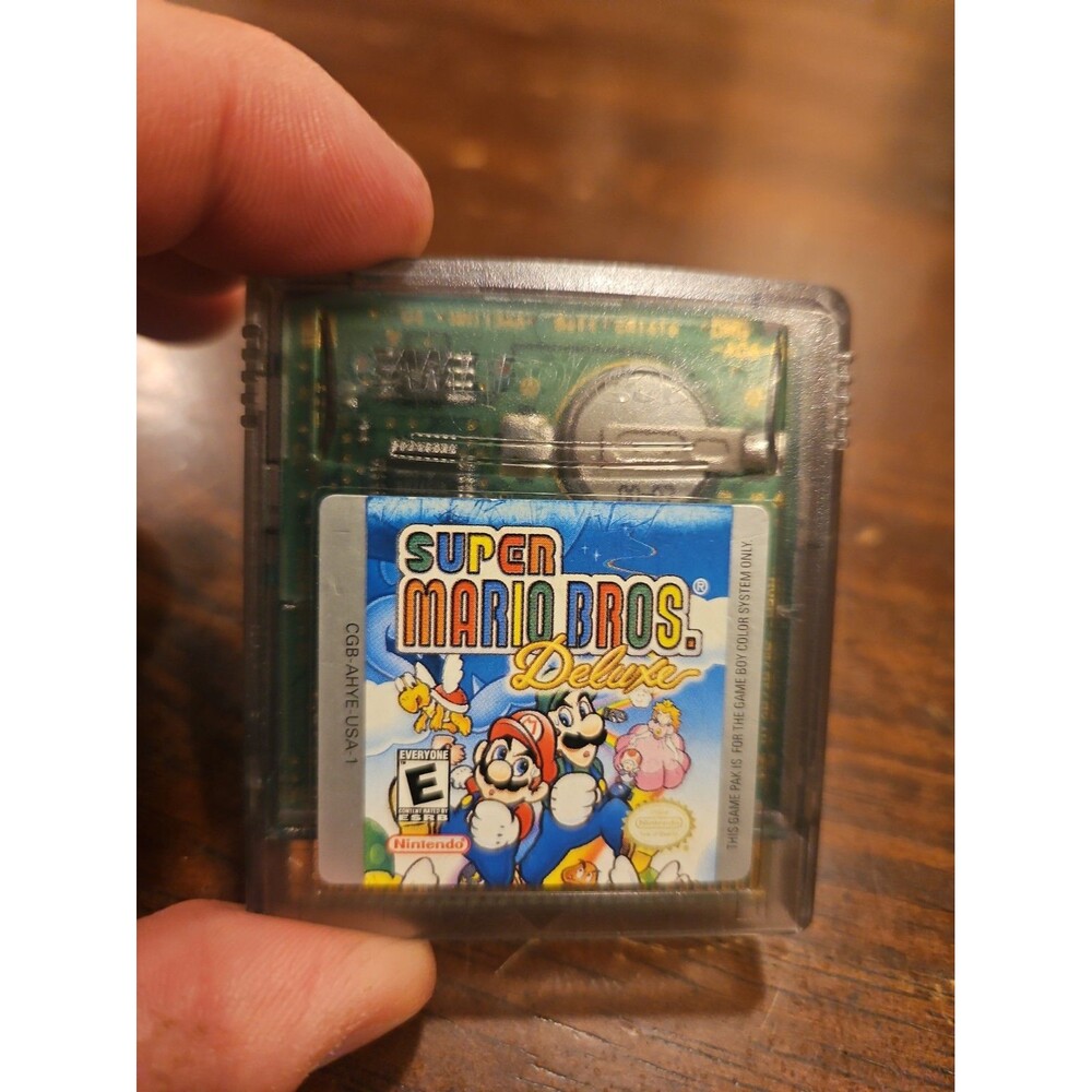 Super Mario Bros. Deluxe – Game Boy Color GBC – Authentic – Clean Label – Works
